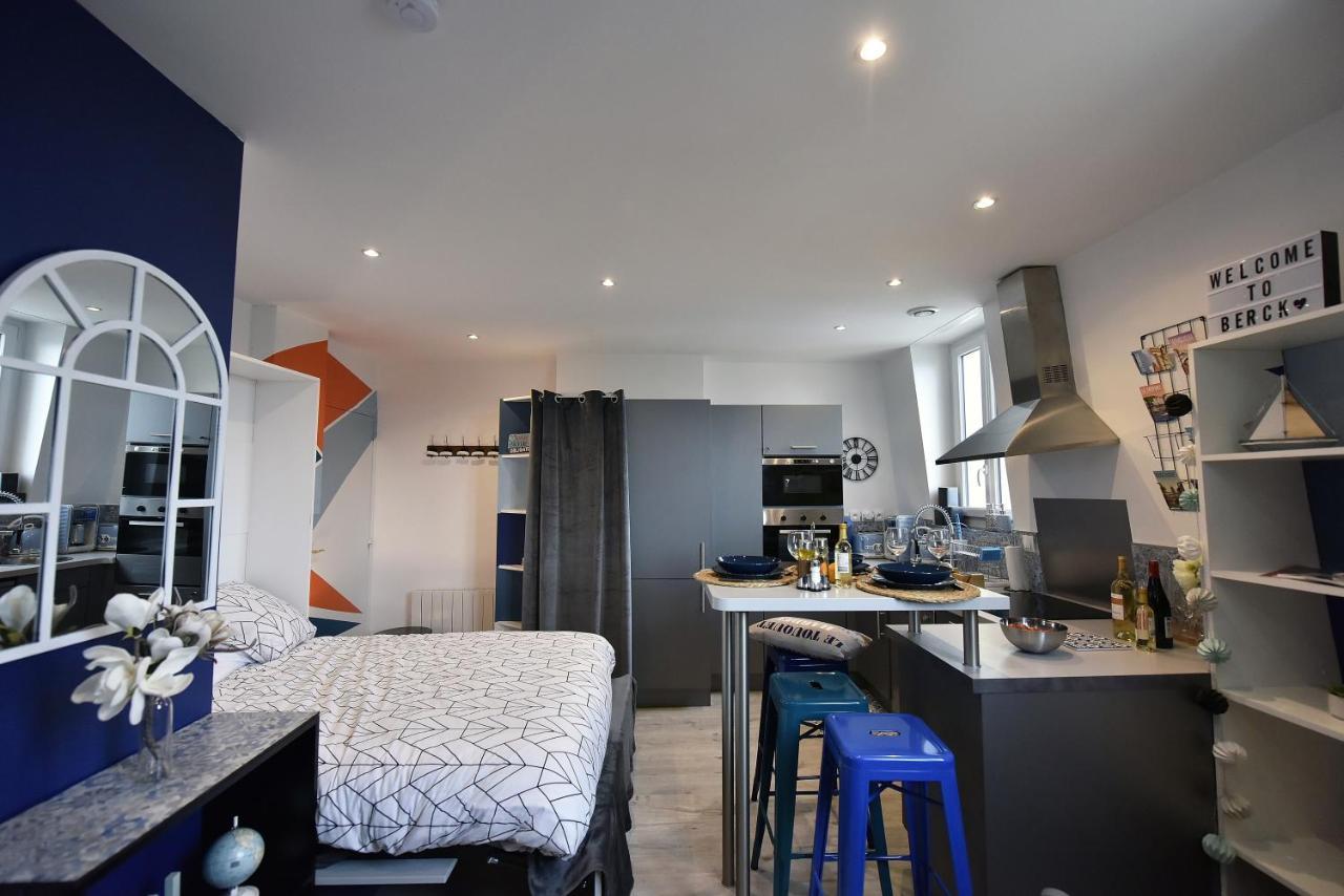 Studio L'Echappee Bleue - 250M De La Plage Berck Bagian luar foto