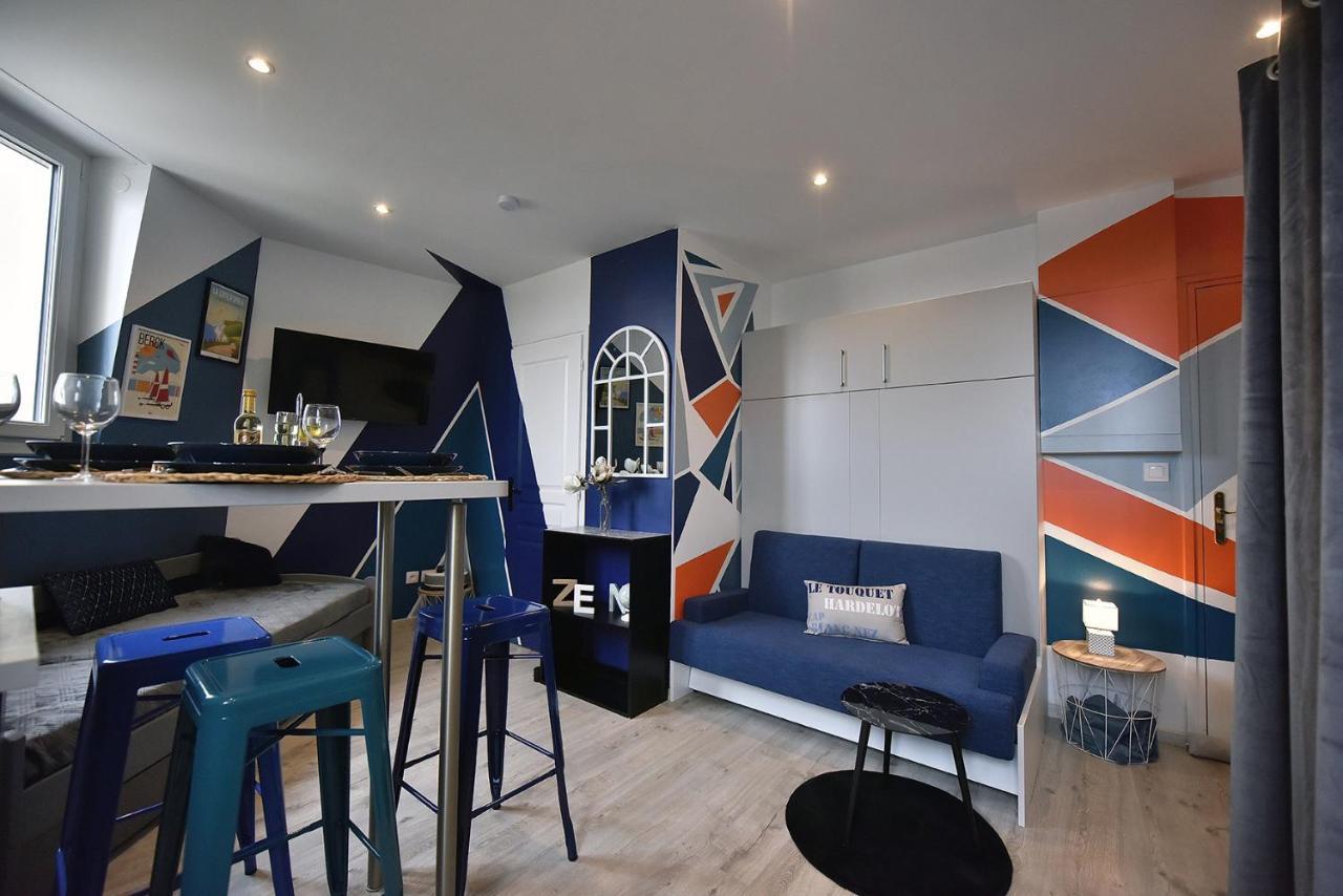 Studio L'Echappee Bleue - 250M De La Plage Berck Bagian luar foto